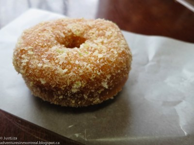 Lime Coconut Donut
