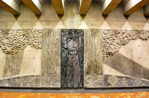 Art at Pie-IX metro