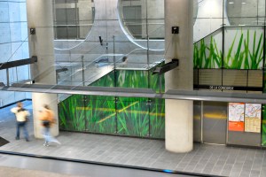 Two men exploring De La Concorde Metro